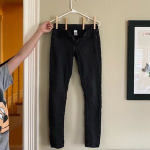 Maurices black skinny jeans (S)